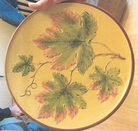  This Majolica plate was made in Zell, Germany. 