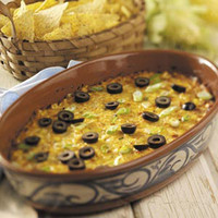  Corn accents this innovative grilled dip. 