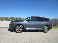  Though technically a midsize vehicle, the new Pathfinder feels roomier inside. Acceleration can be aggressive when needed but the suspension is set on soft. 