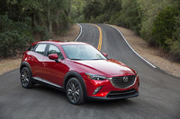  CX-3 styling is a predator with pent-up energy and ready to strike, Mazda says. 