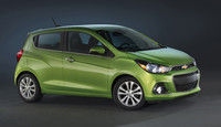  The Chevy Spark is a thoroughly modern and hip little car. 