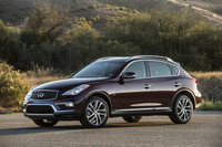  Infiniti relaunched the EX for 2016, renaming it the QX50, and made it larger with a V-6 heart of gold under the hood. 