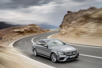  Quiet luxury is a hallmark of the Mercedes E-Class. 