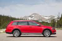  The Alltrack is a small but fairly roomy wagon with much attention to detail. 