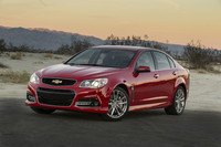  The Chevy SS is sold in one well-equipped model with a starting price of $45,770. 