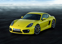 The redesigned 2014 Cayman has about the same footprint as before but with a longer wheelbase and a slightly wider front track.
