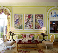 How to update a traditional setting: Blend contemporary ideas and art, then shake things up with a bit of whimsy. Photo: Philip Ennis