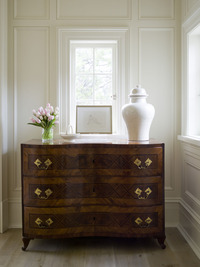  Maybe it's curtains for curtains when artwork can do their window-dressing job so easily. Photo: Josh Gibson. 