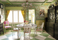  Who'd believe in beige when a madcap mix of patterns can add so much fun! Photo: Courtesy Madcap Cottage. 