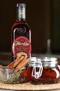 Starting with Flor de Cana Grand Reserve 7 Year rum, create your own spice cocktail concoction. Photo courtesy of Flor de Cana.