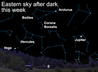 Learn why the night sky is dark this week. 