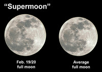  Get ready for yet another supermoon after dark this week. 