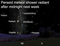  In mid-August, our planet will be carrying us on our annual journey through the swarm of dusty debris expelled by the slowly disintegrating Comet Swift-Tuttle. 