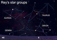 In his book, Rey takes the "classical" constellations and creates new — and some might say easier — outlines for beginning stargazers.