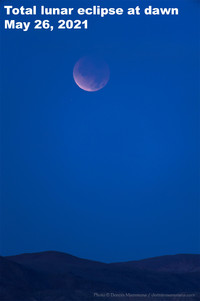  A lunar eclipse occurs when the full moon slips into the shadow of the Earth far out in space. 