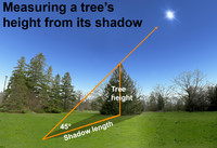Twice a year, an interesting phenomenon takes place: The length of all midday shadows equal the height of the objects that cast them.