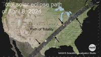  Make sure to protect your eyes when you view the eclipse. 