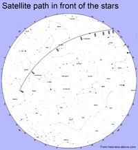  About 10,000 active satellites currently circle the Earth, making spotting one at any given time easy. 