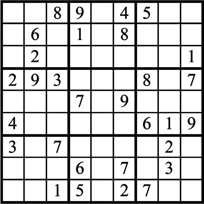 Janric Classic Sudoku For Feb 07 2017 By Creators Syndicate