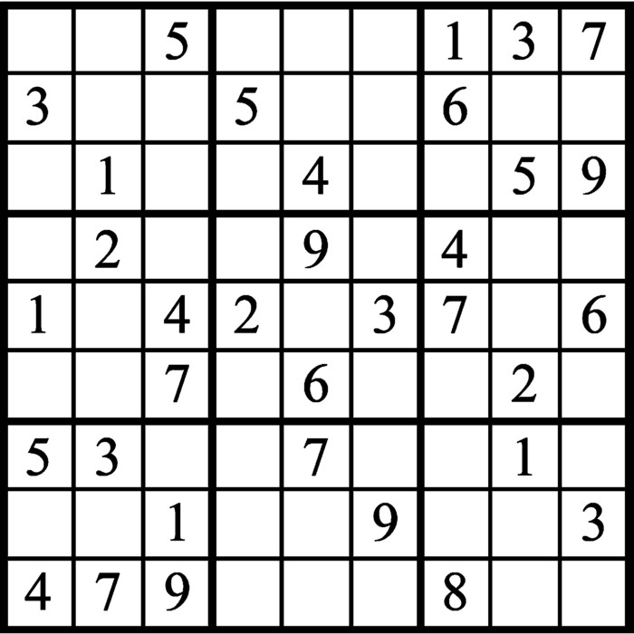 Janric Classic Sudoku For Apr 10 2017 By Creators Syndicate