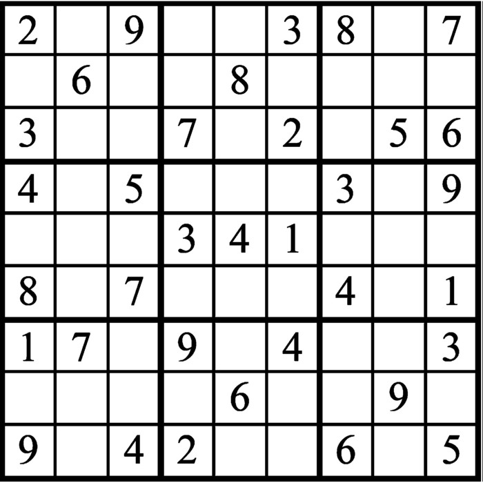 Janric Classic Sudoku For Apr 24 2017 By Creators Syndicate