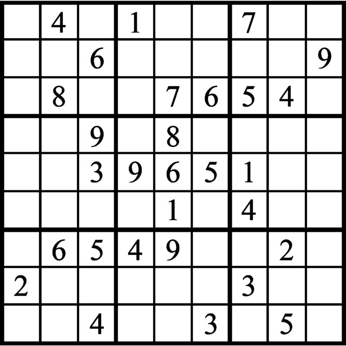 Janric Classic Sudoku For Aug 11 2017 By Creators Syndicate