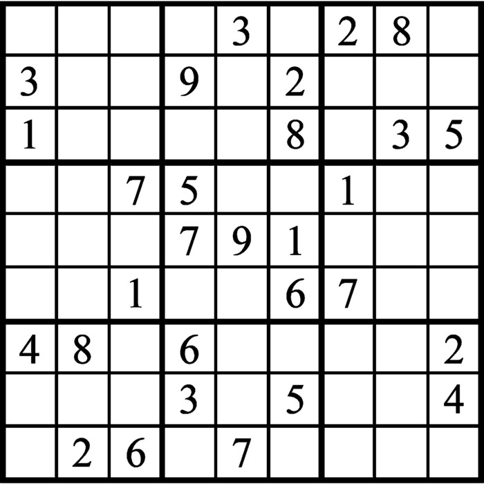 Janric Classic Sudoku For Apr 11 2018 By Creators Syndicate