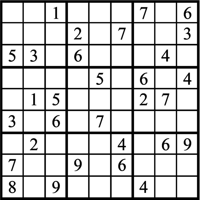 Janric Classic Sudoku For Jul 22 2018 By Creators Syndicate