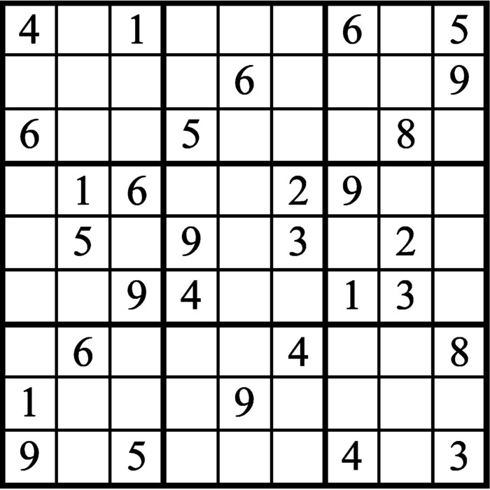 Janric Classic Sudoku For Jul 31 2019 By Creators Syndicate