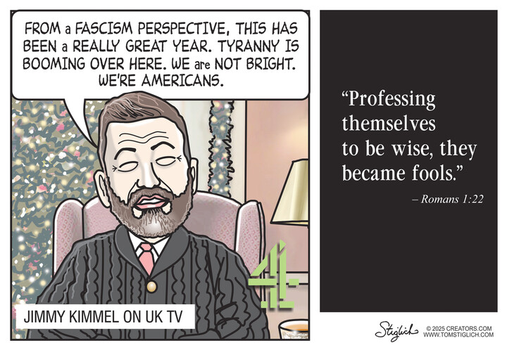 Tom Stiglich for Dec 26, 2025