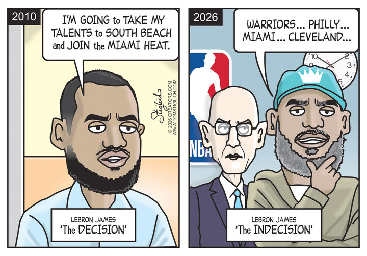 Tom Stiglich for Jul 20, 2026
