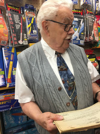  Bob Mehler, owner of Esther's Hobby Shop. 