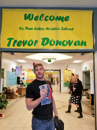  Trevor Donovan to partner with Hallmark to launch nationwide anti-bullying program he inspired. 