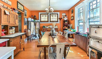  The dining room of 260, where hundreds of family members and friends gathered over the years. Photo credit Salena Zito. 