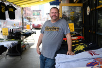 If they don't get the goods they need, small business owners will be forced to raise prices to make ends meet, says Yinzers' Coen. Photo credit Justin Merriman.