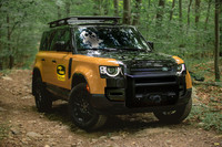  View the Land Rover Defender  this week. 
